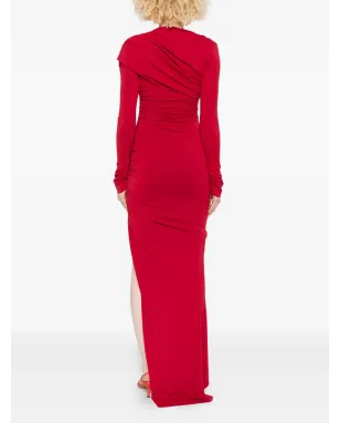 Amen アシンメトリックドレス - サムネイル4