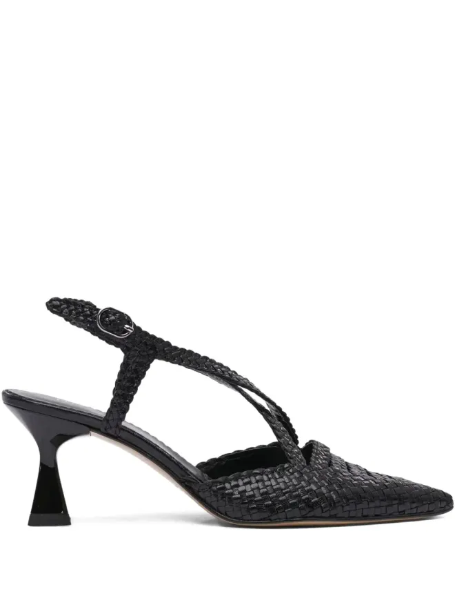 Toni Pons Toni Pons クィンタナ70mm スリングバックパンプス - ブラックの商品画像