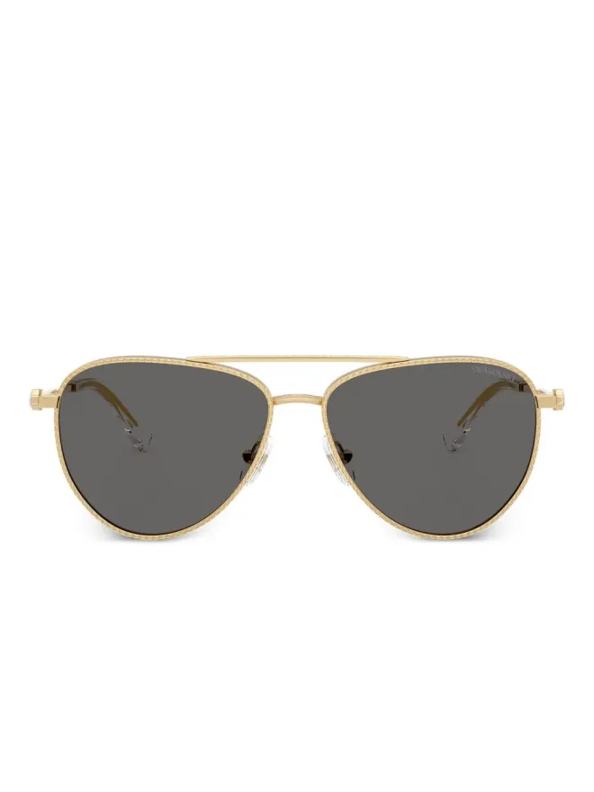 Swarovski Eyewear Swarovski Eyewear テクスチャードメタル サングラスの商品画像