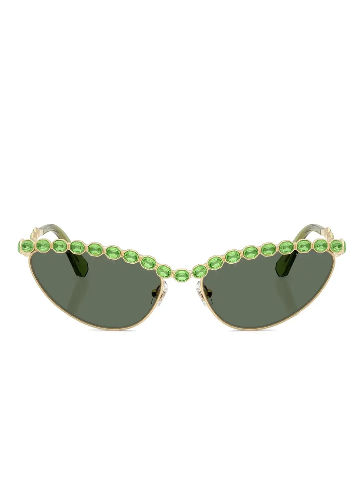 Swarovski Eyewear 装飾キャットアイ サングラス - 画像1
