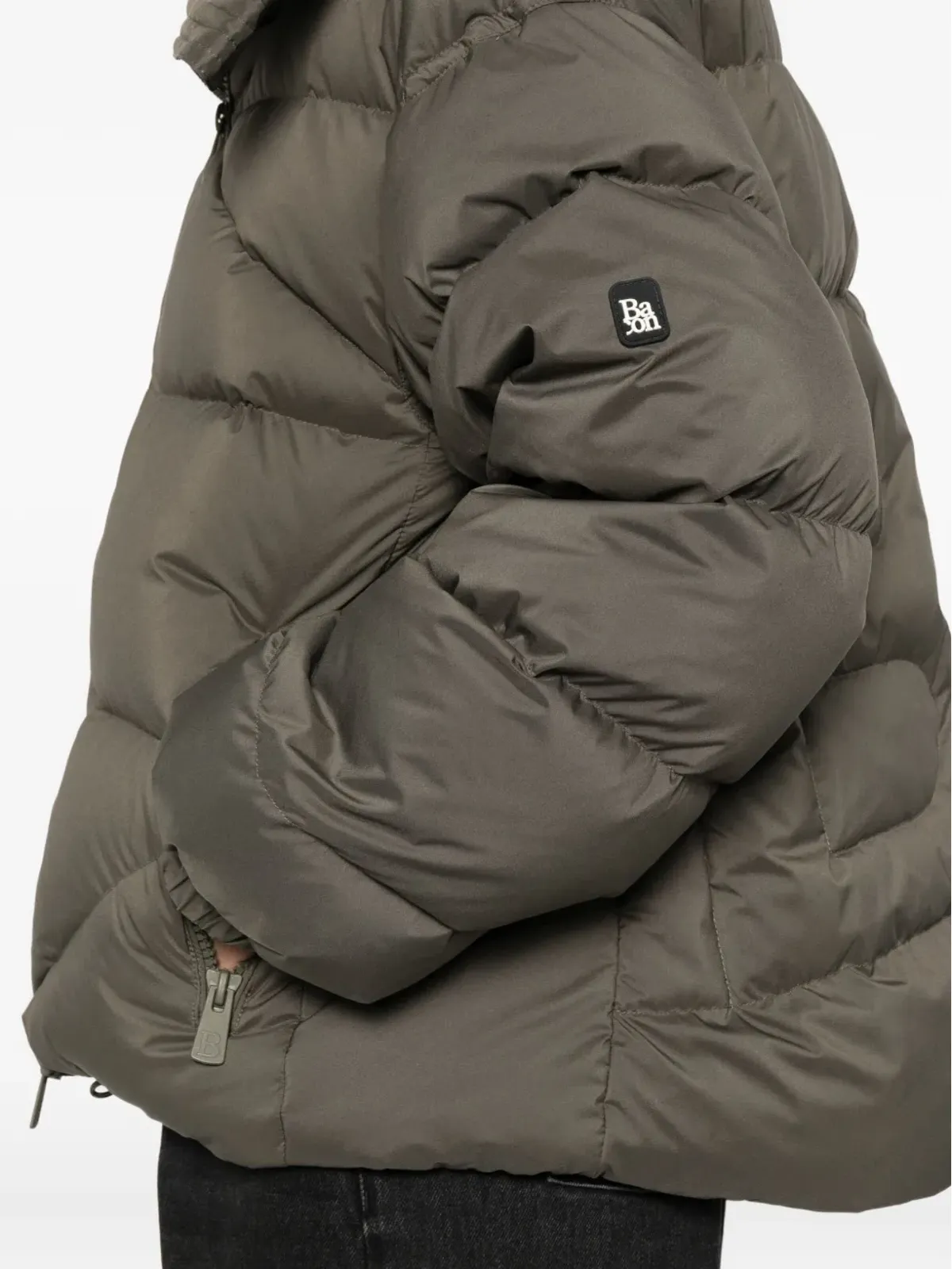 Bacon ジップファスナー付きダウンジャケット - 画像5
