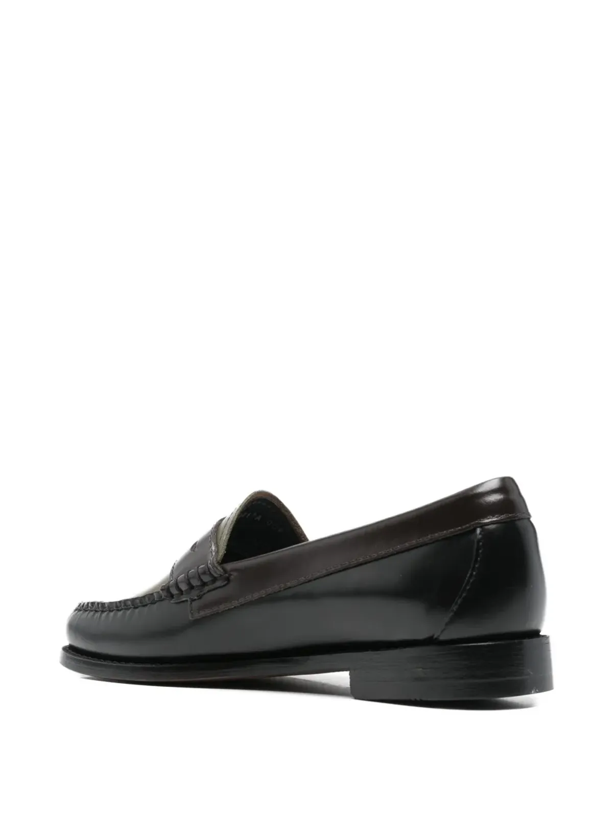 G.H.Bass Weejuns panelled loafers - Brown - 画像3