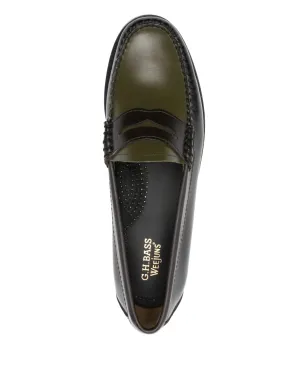 G.H.Bass Weejuns panelled loafers - Brown - サムネイル4