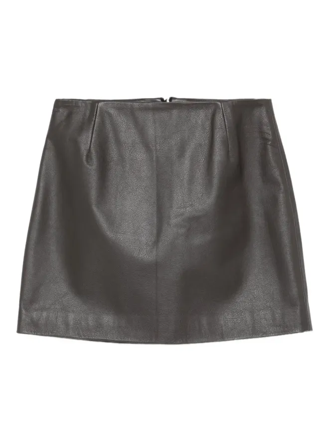 Blazé Milano Blazé Milano レザー ミニスカートの商品画像