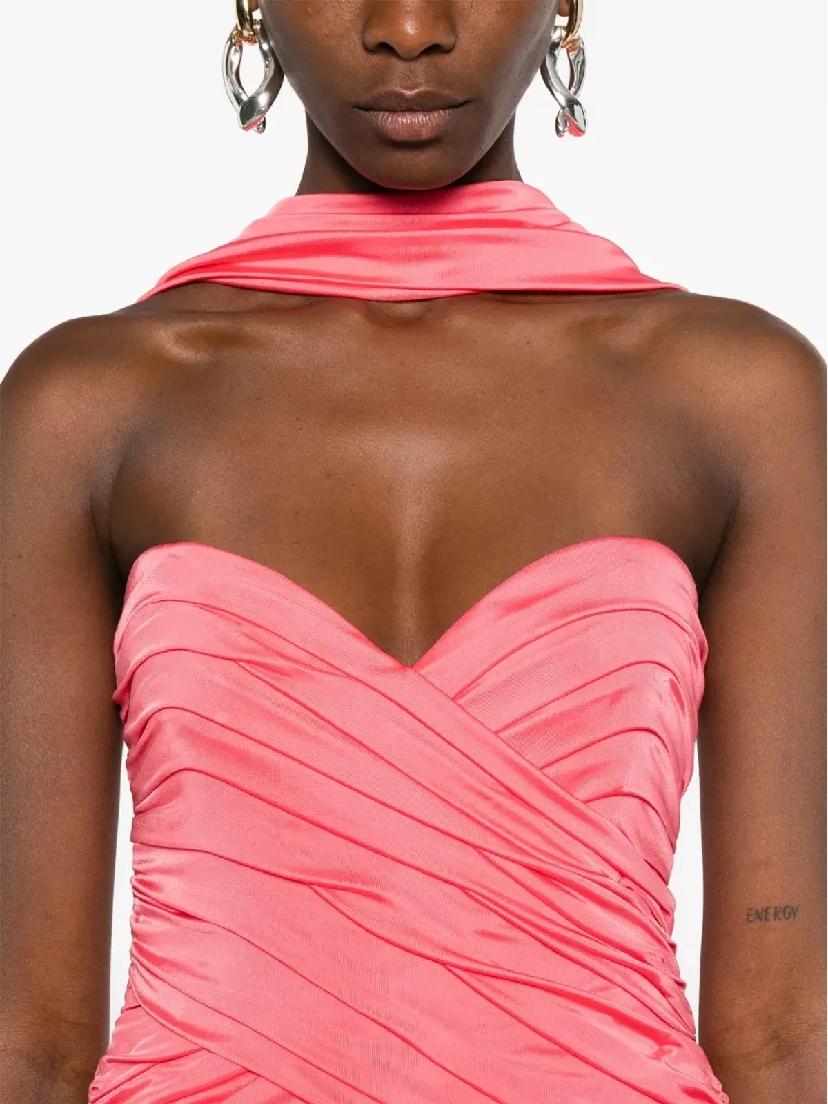 The New Arrivals Ilkyaz Ozel オフショルドレス - 画像5