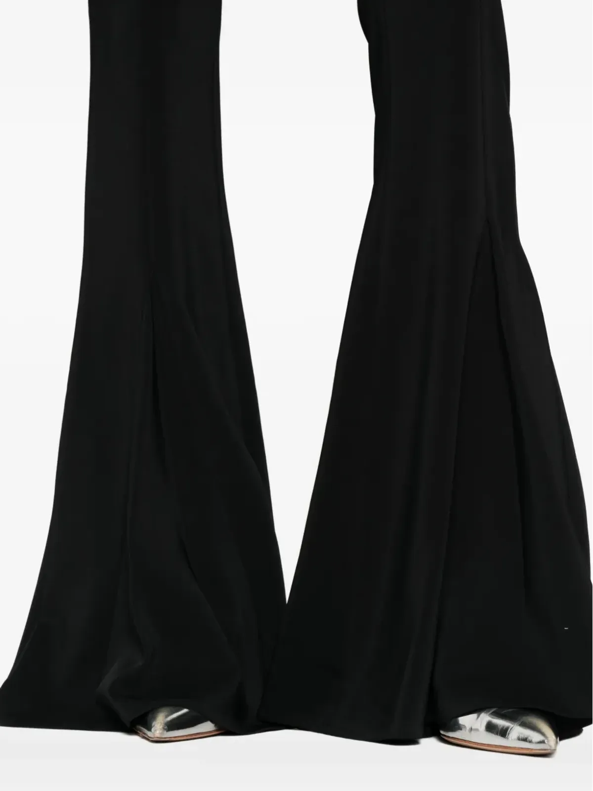 Amen flared trousers - Black - 画像5