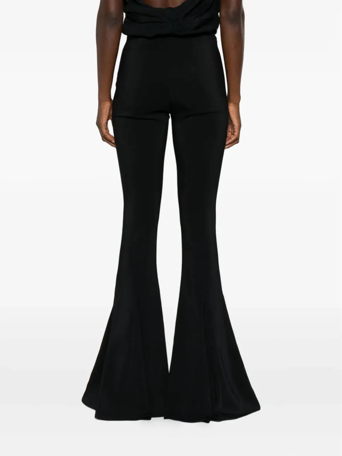 Amen flared trousers - Black - 画像4