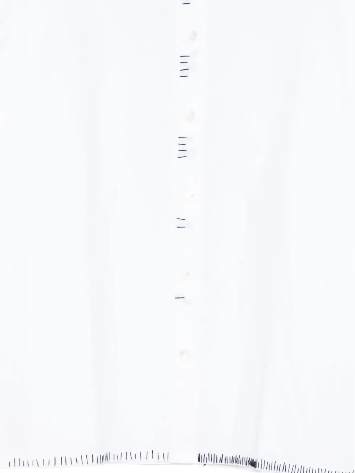 Glass Cypress ステッチディテールシャツ - 画像3