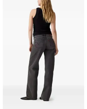 Levi's ローライズ コットン ジーンズ - ブラック - サムネイル4