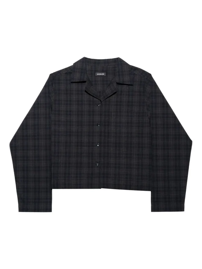 Mainless Mainless チェック柄ロングスリーブシャツの商品画像