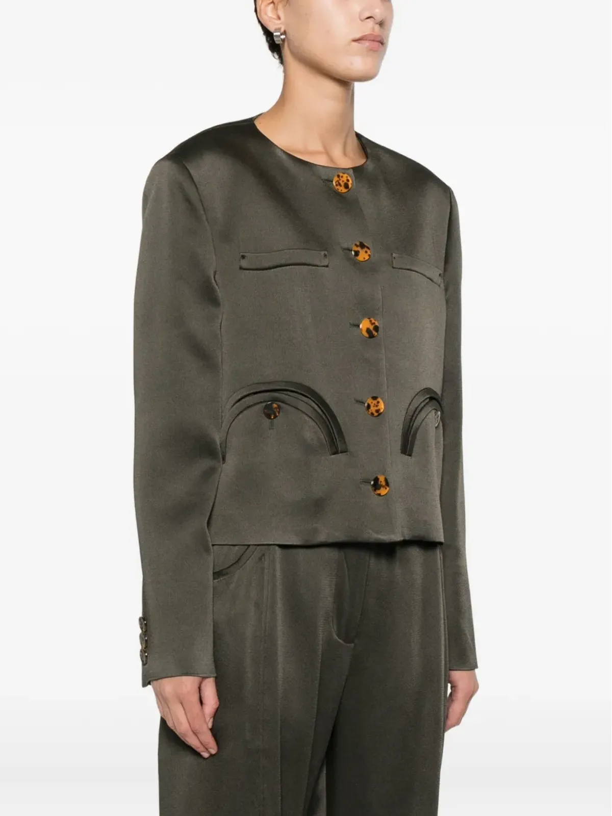 Blazé Milano ラウンドネックジャケット - 画像3