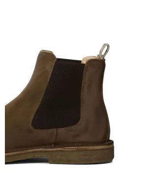 Astorflex エラスティックパネル チェルシーブーツ - ブラウン - サムネイル4