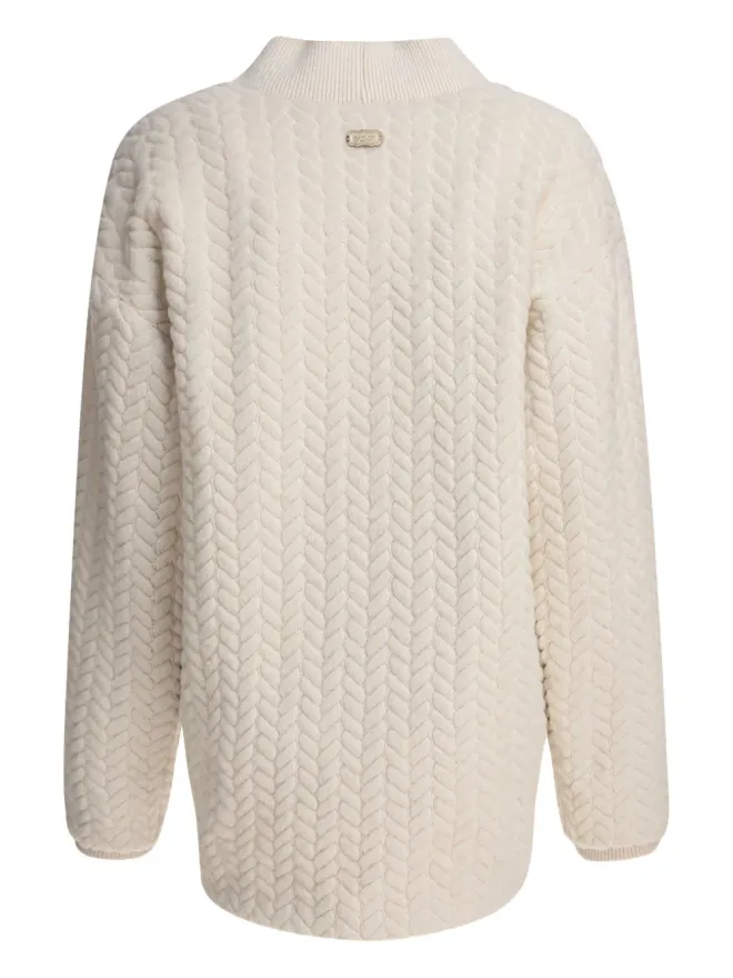 Agnona Agnona ケーブルニット ボタン付きカーディガンの商品画像