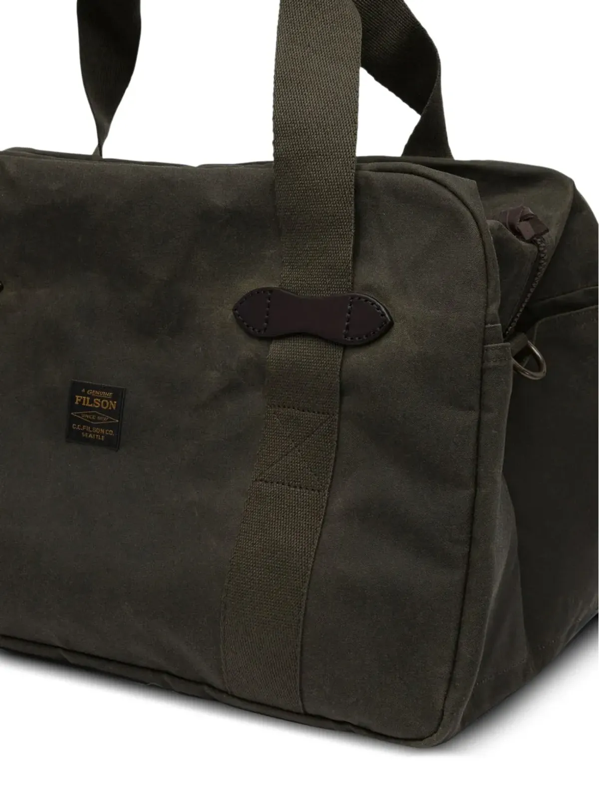 Filson Tin Cloth ホールダル グリーン - 画像4