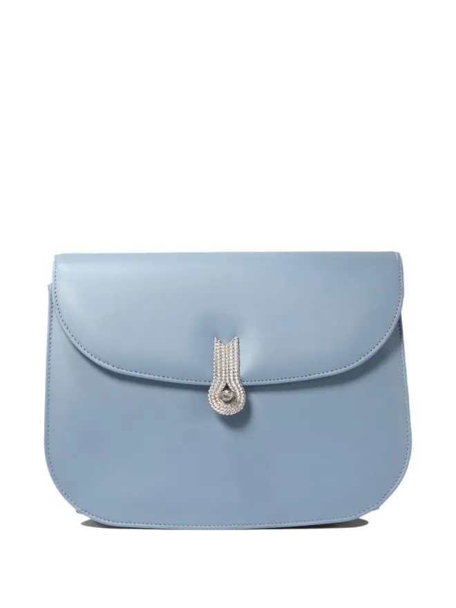 amato daniele amato daniele 小さなクリスタル装飾フラップショルダーバッグの商品画像