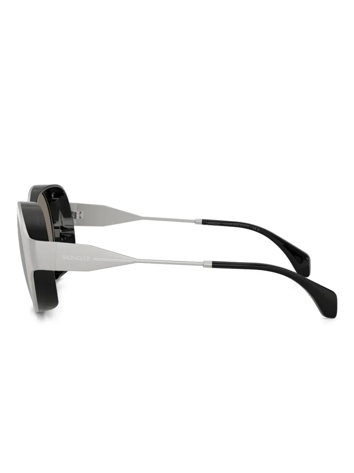 Moncler Eyewear オーバルフレーム サングラス - 画像3