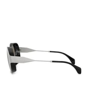 Moncler Eyewear オーバルフレーム サングラス - サムネイル3