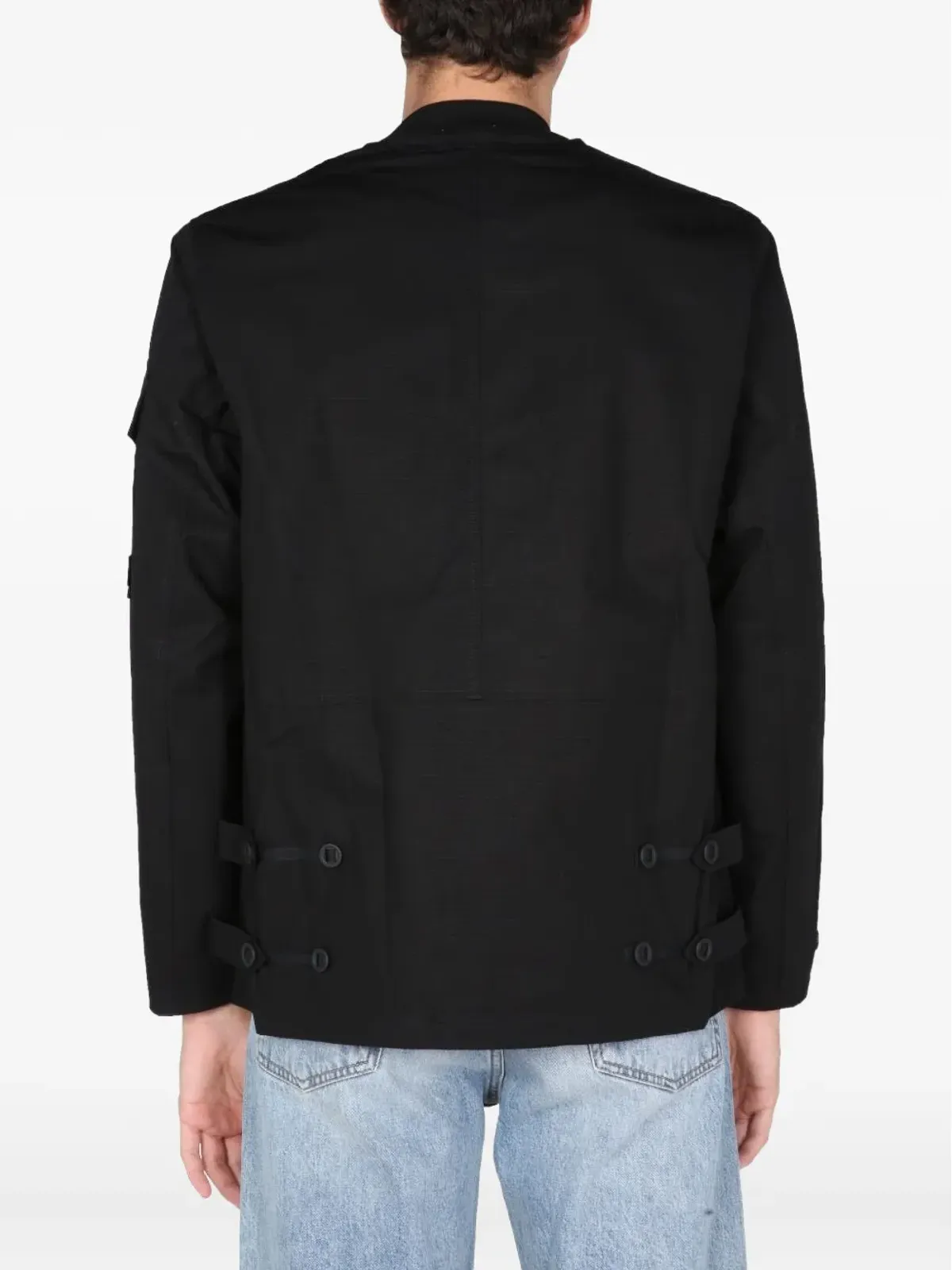 ArkAir zip pocket shirt - Black - 画像3