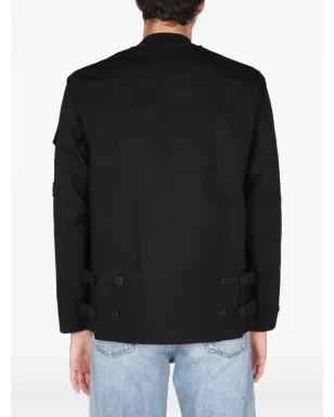 ArkAir zip pocket shirt - Black - サムネイル3