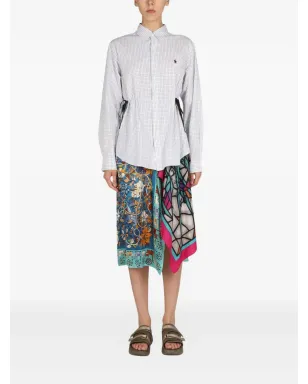 1/OFF チェック柄タイドレス - サムネイル2