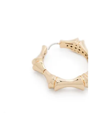 Eddie Borgo 大ぶりバンブーフープピアス - サムネイル3