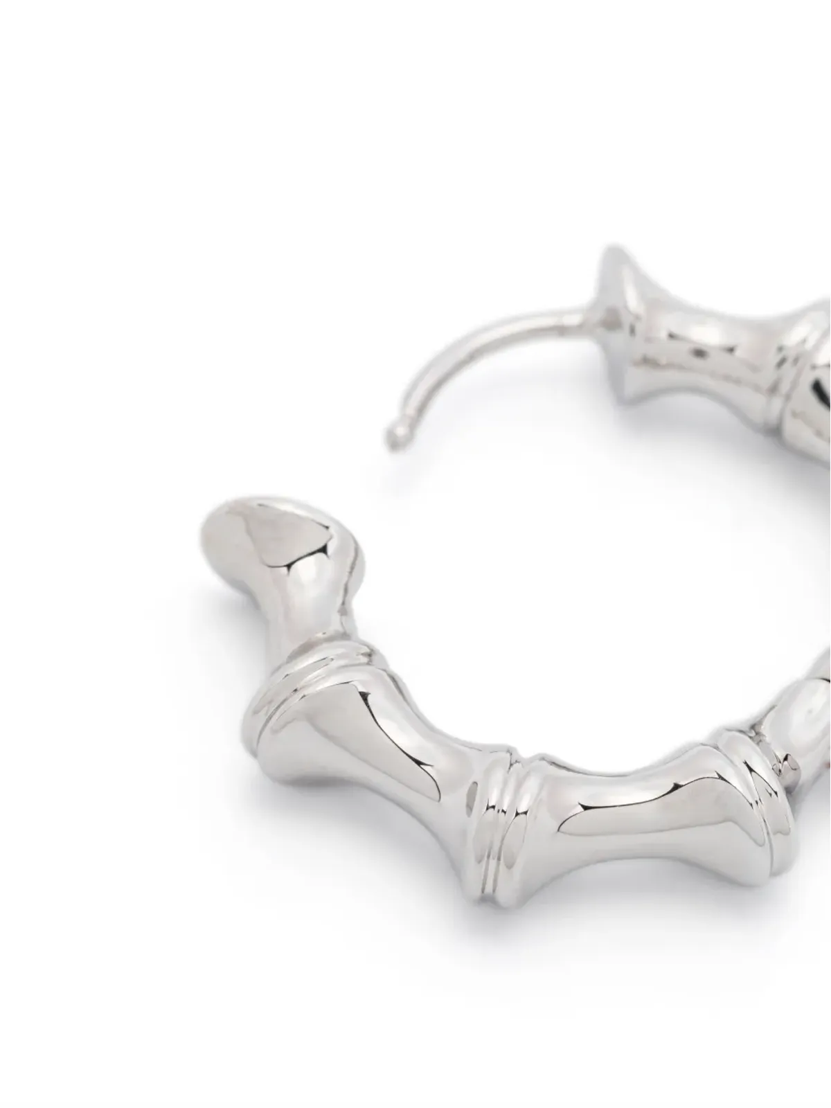 Eddie Borgo バンブー フープピアス - 画像3