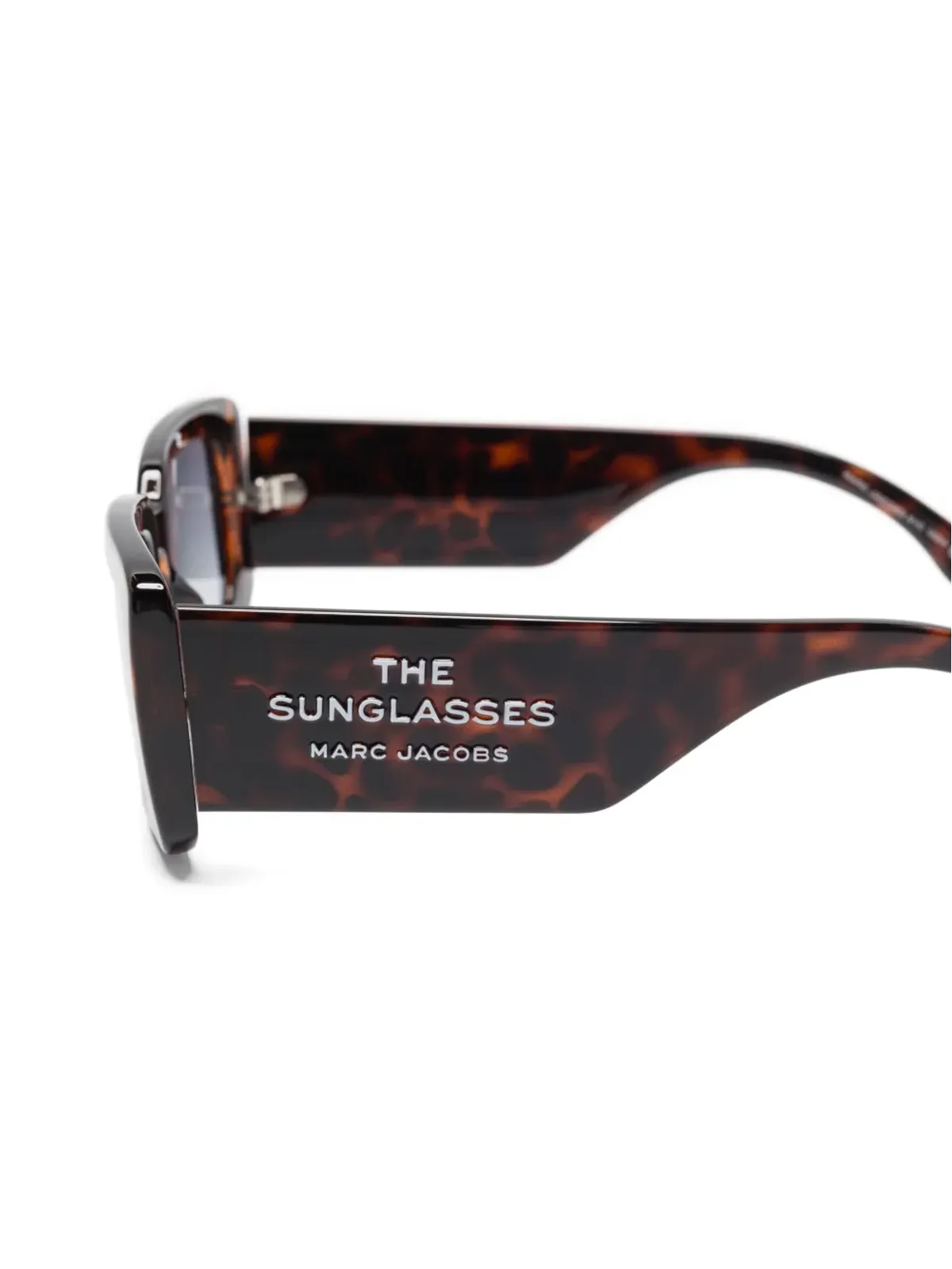 Marc Jacobs Eyewear レクタングルフレーム サングラス - ブラウン - 画像3