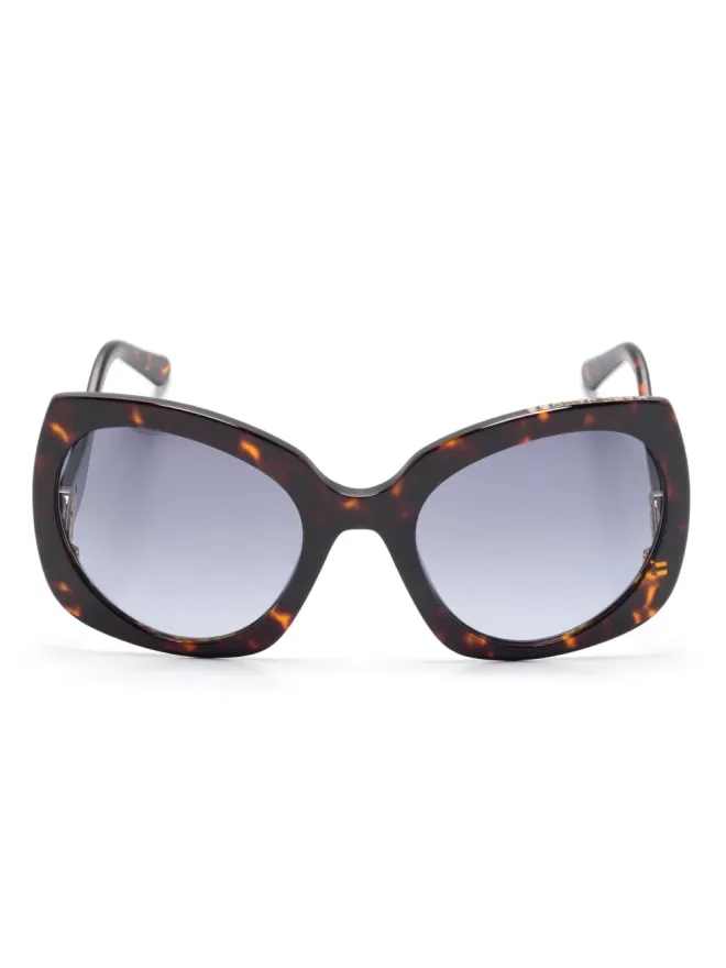 Marc Jacobs Eyewear Marc Jacobs Eyewear The J Marc Upside Down sunglasses - Brownの商品画像