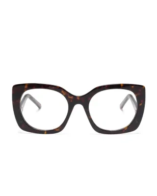 Marc Jacobs Eyewear The J Marc Upside Down glasses - Brown - サムネイル1