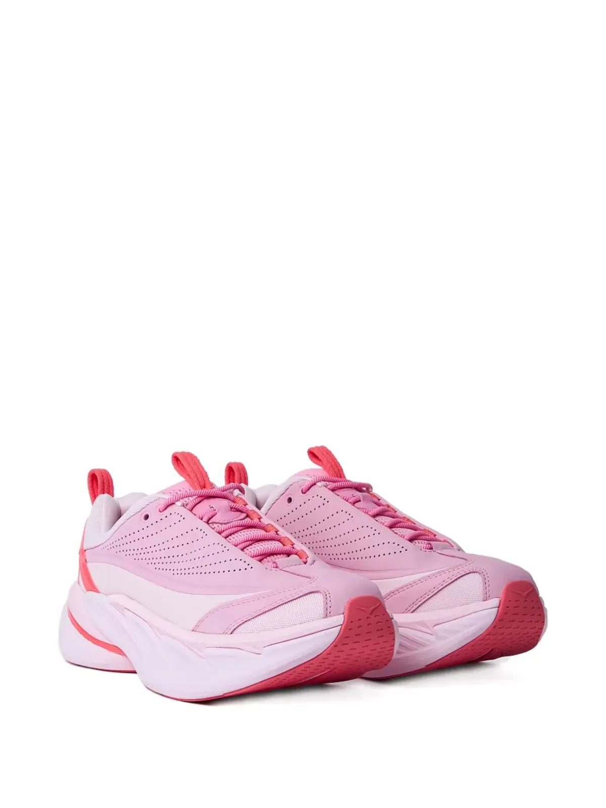 HOKA Elevon X perforated lace-up trainers - Pink - 画像2