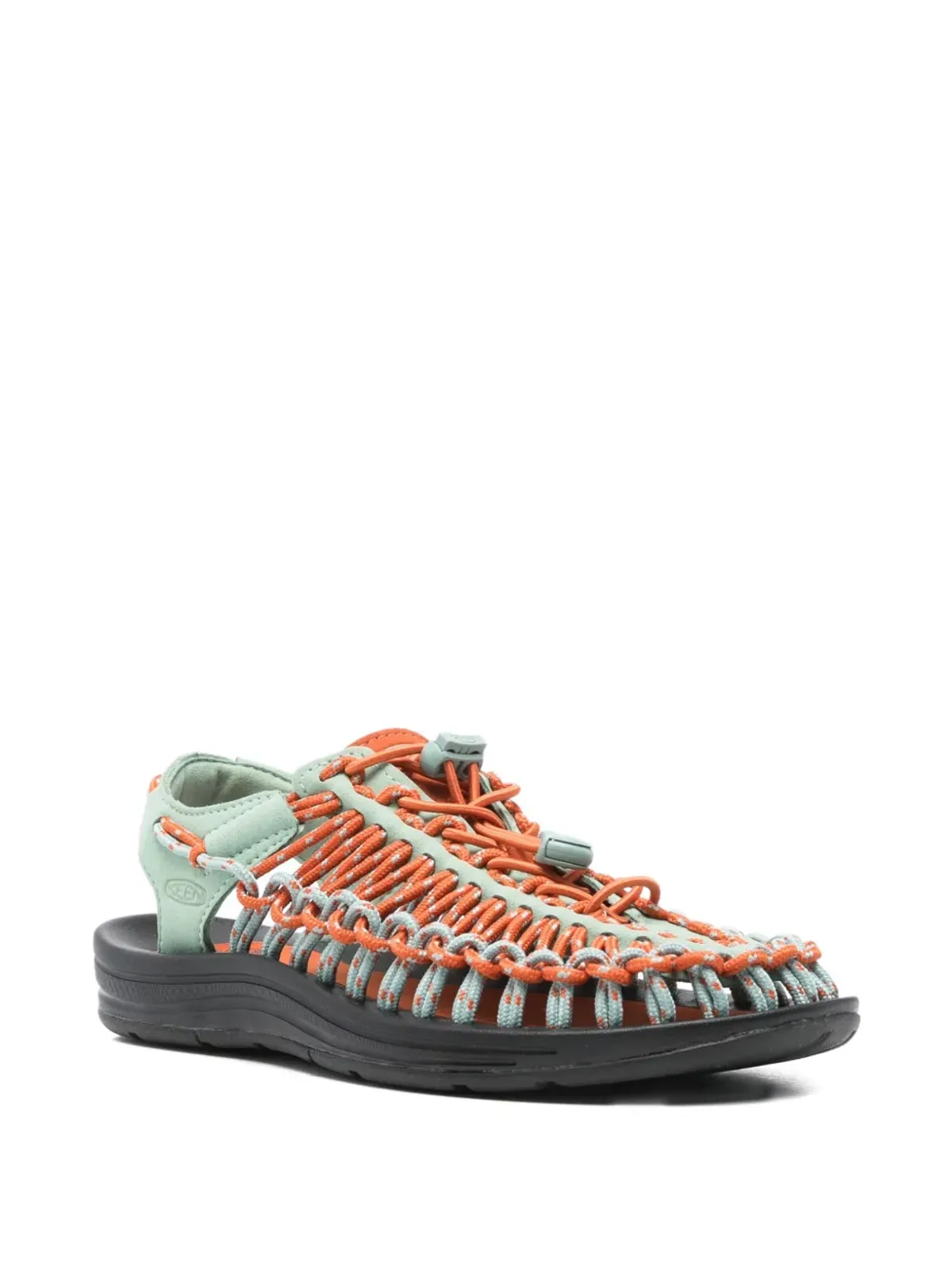 KEEN FOOTWEAR 編み込みアジャスタブルサンダル - オレンジ - 画像2