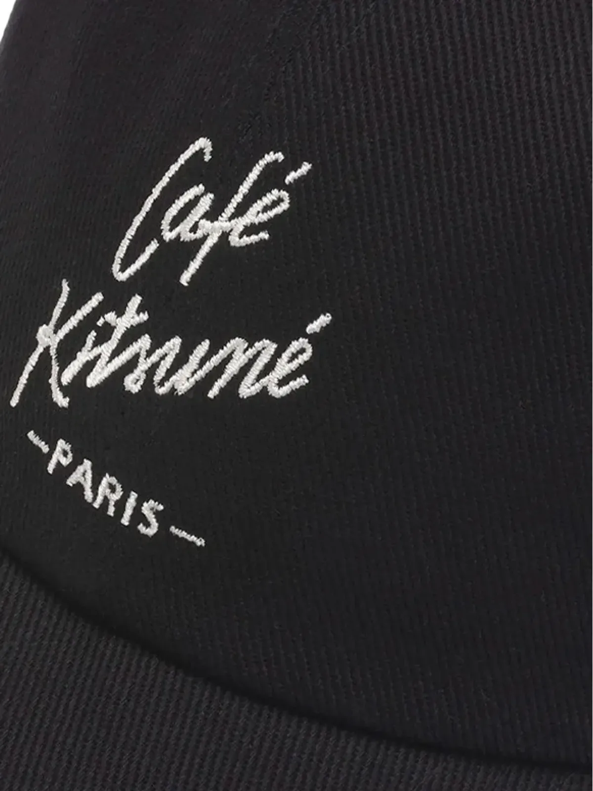 CAFÉ KITSUNÉ ロゴ刺繍ベースボールキャップ - 画像4