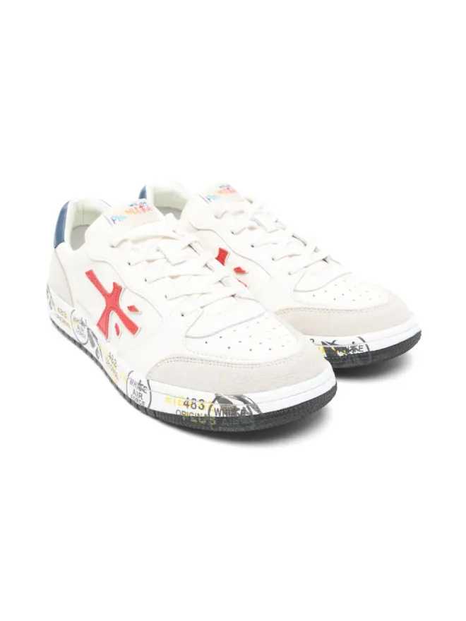 Premiata Kids Premiata Kids スエードパネルドスニーカーの商品画像