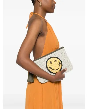 Anya Hindmarch ラフィア クラッチバッグ - サムネイル2