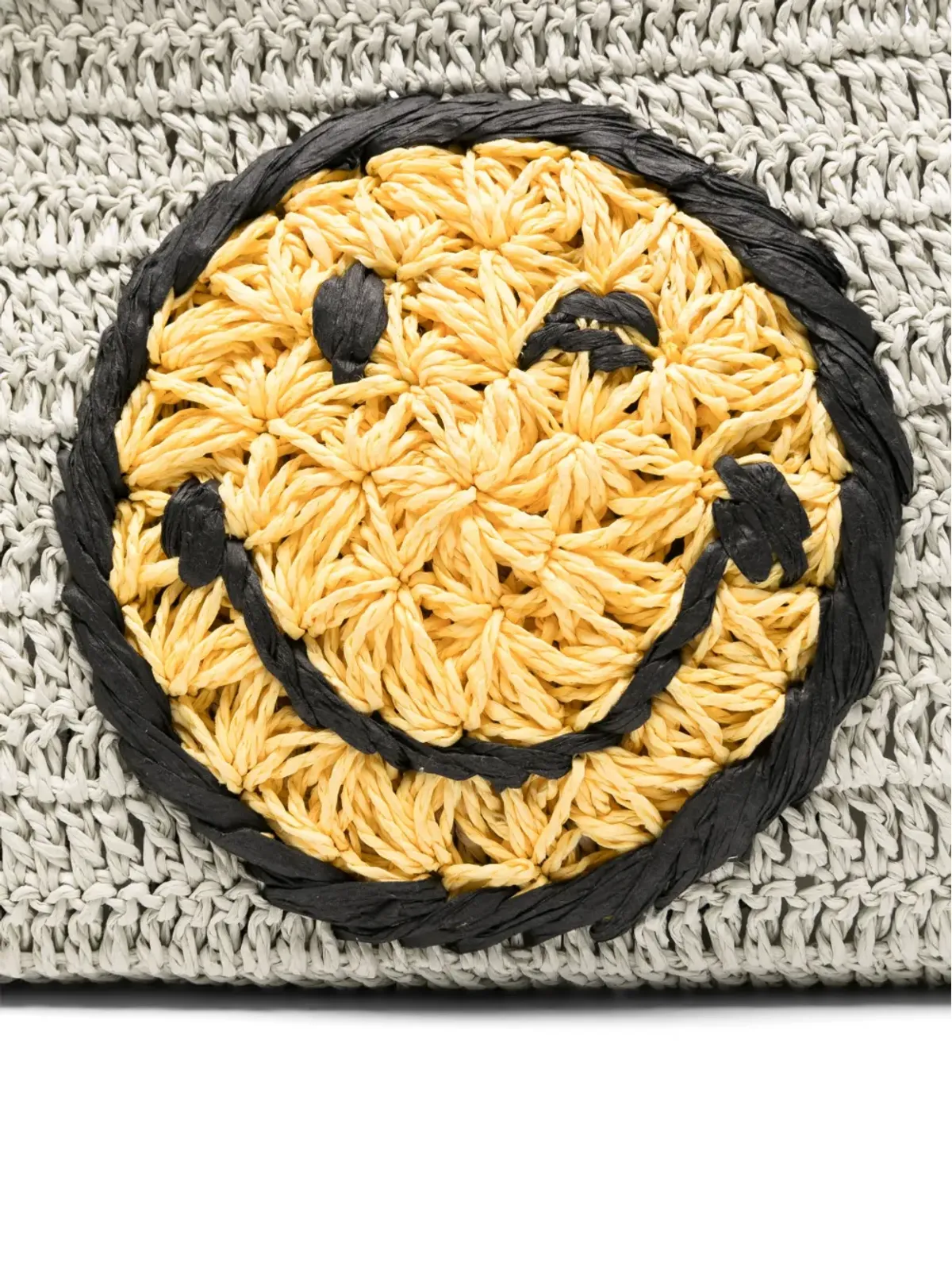 Anya Hindmarch ラフィア クラッチバッグ - 画像4