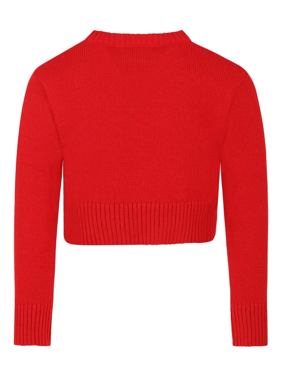 Vivetta Kids bow-detail cardigan - Red - 画像2