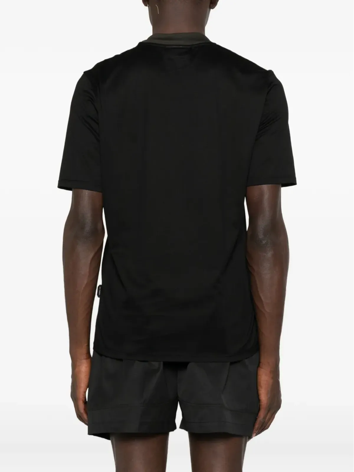 YES LONDON パネルド クルーネック Tシャツ - 画像3