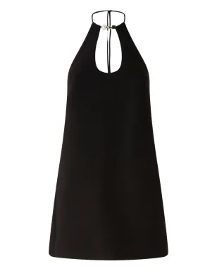 PINKO ホルターネック タイ留め カクテルドレス - サムネイル1