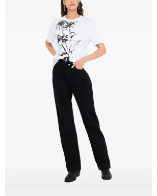 LIU JO フローラルプリントのTシャツ - ホワイト - サムネイル1