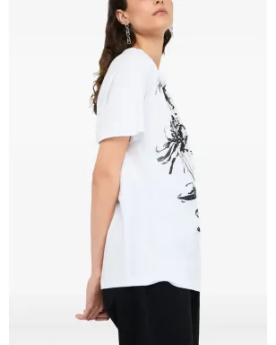 LIU JO フローラルプリントのTシャツ - ホワイト - サムネイル3