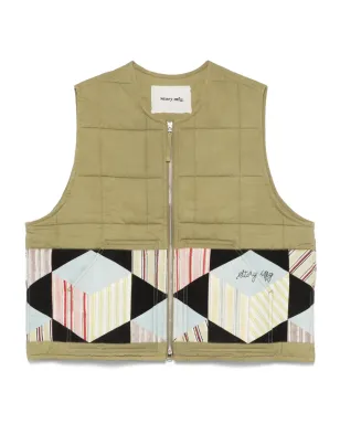 STORY mfg. Saturn waistcoat - Green - サムネイル1