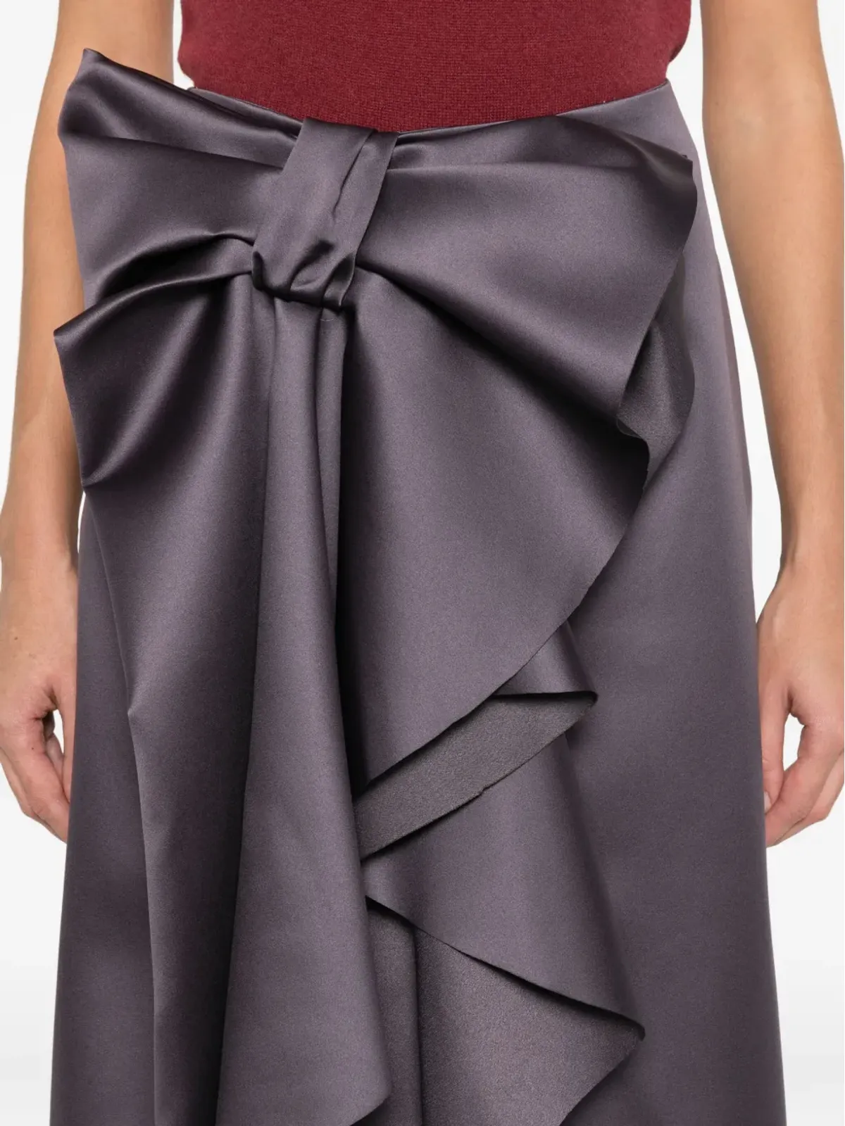 Viktor & Rolf ボウディテール ミディスカート - 画像5
