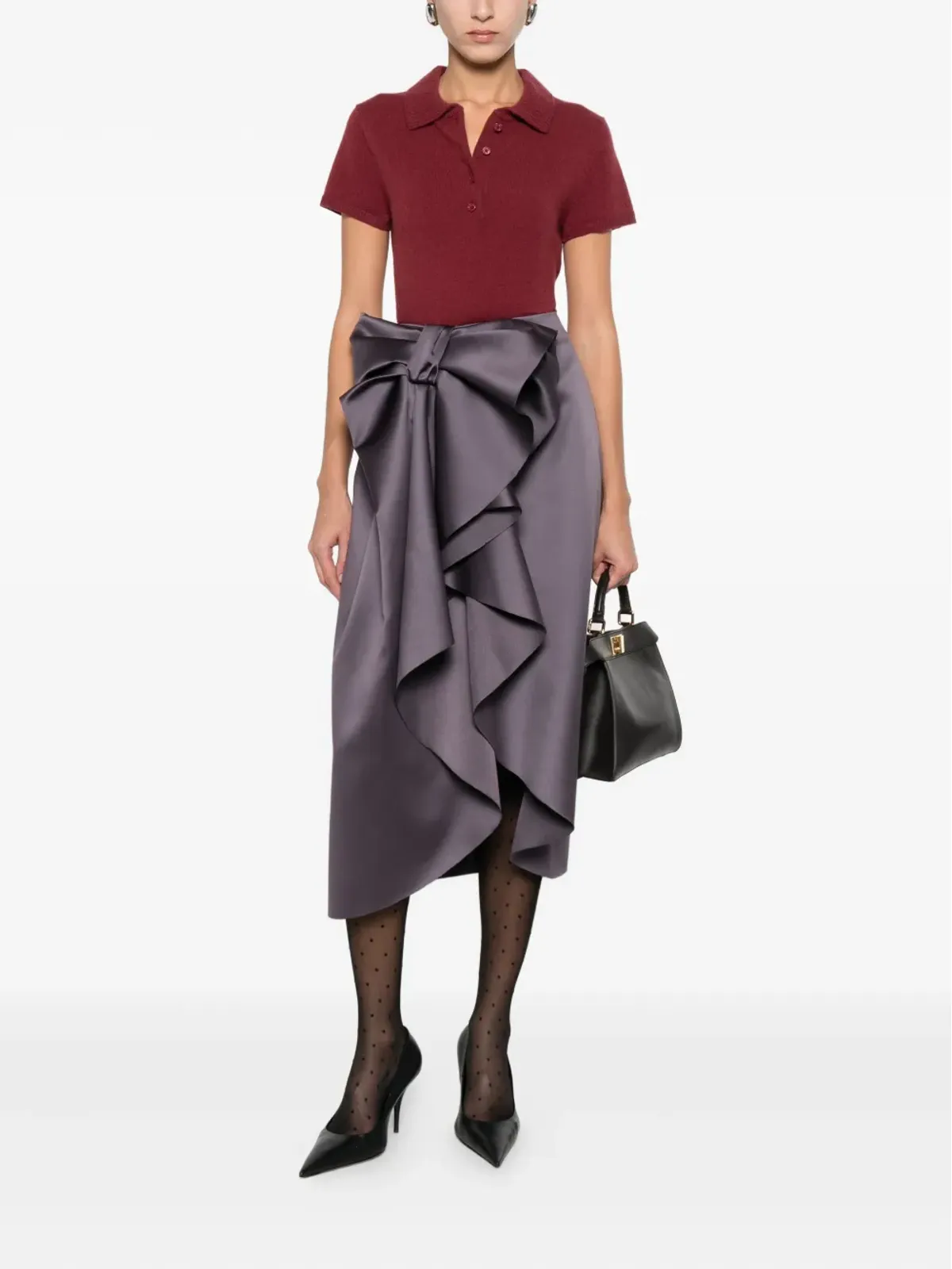 Viktor & Rolf ボウディテール ミディスカート - 画像2