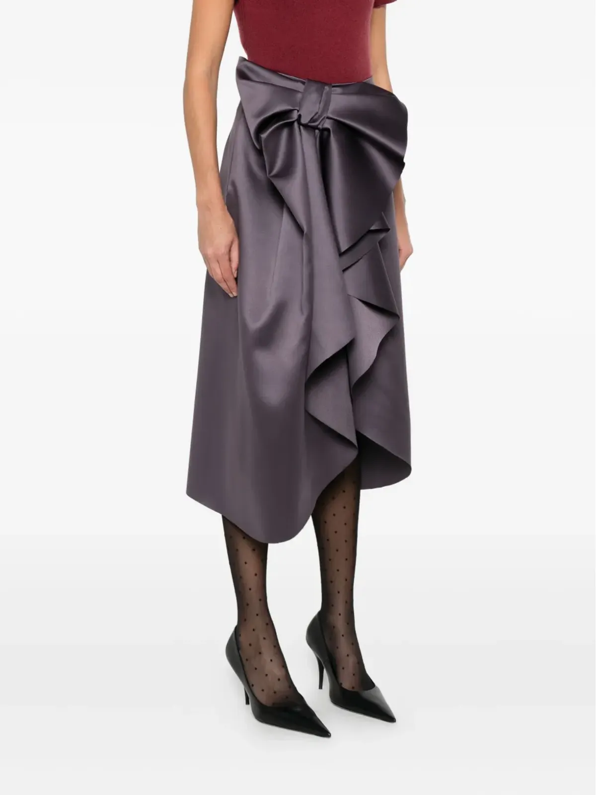Viktor & Rolf ボウディテール ミディスカート - 画像3