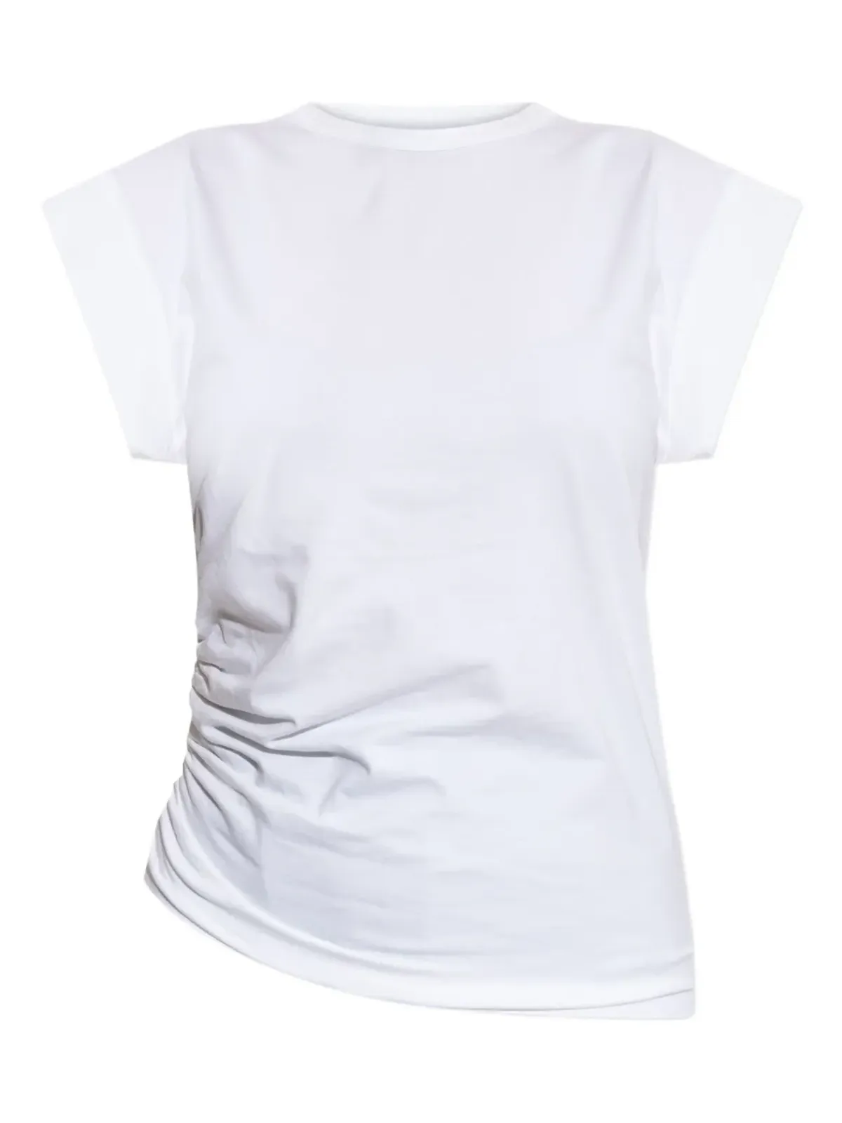 Officine Generale ルシュディテール半袖Tシャツ（ホワイト） - 画像1