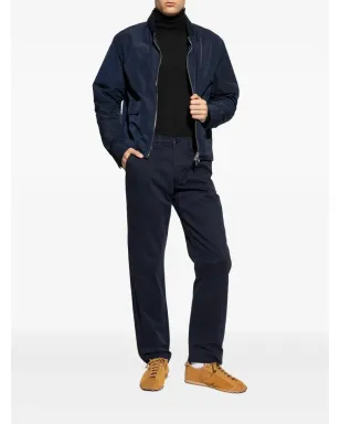 Officine Generale オーガニックコットンパンツ - Blue - サムネイル2
