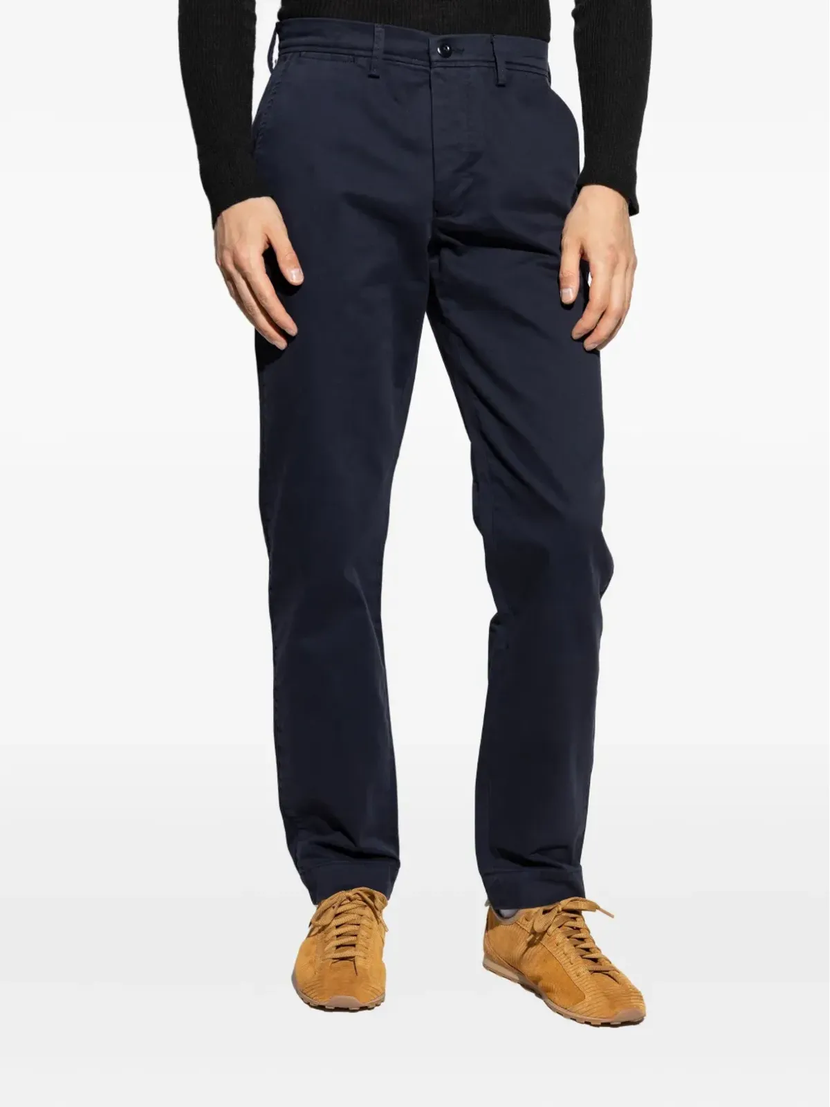 Officine Generale オーガニックコットンパンツ - Blue - 画像3