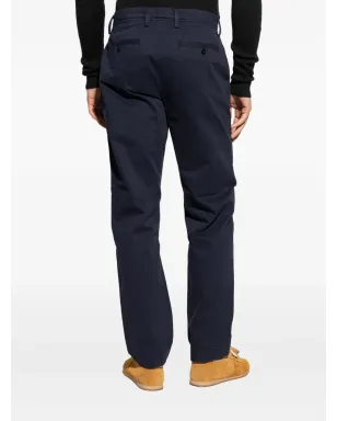 Officine Generale オーガニックコットンパンツ - Blue - サムネイル4