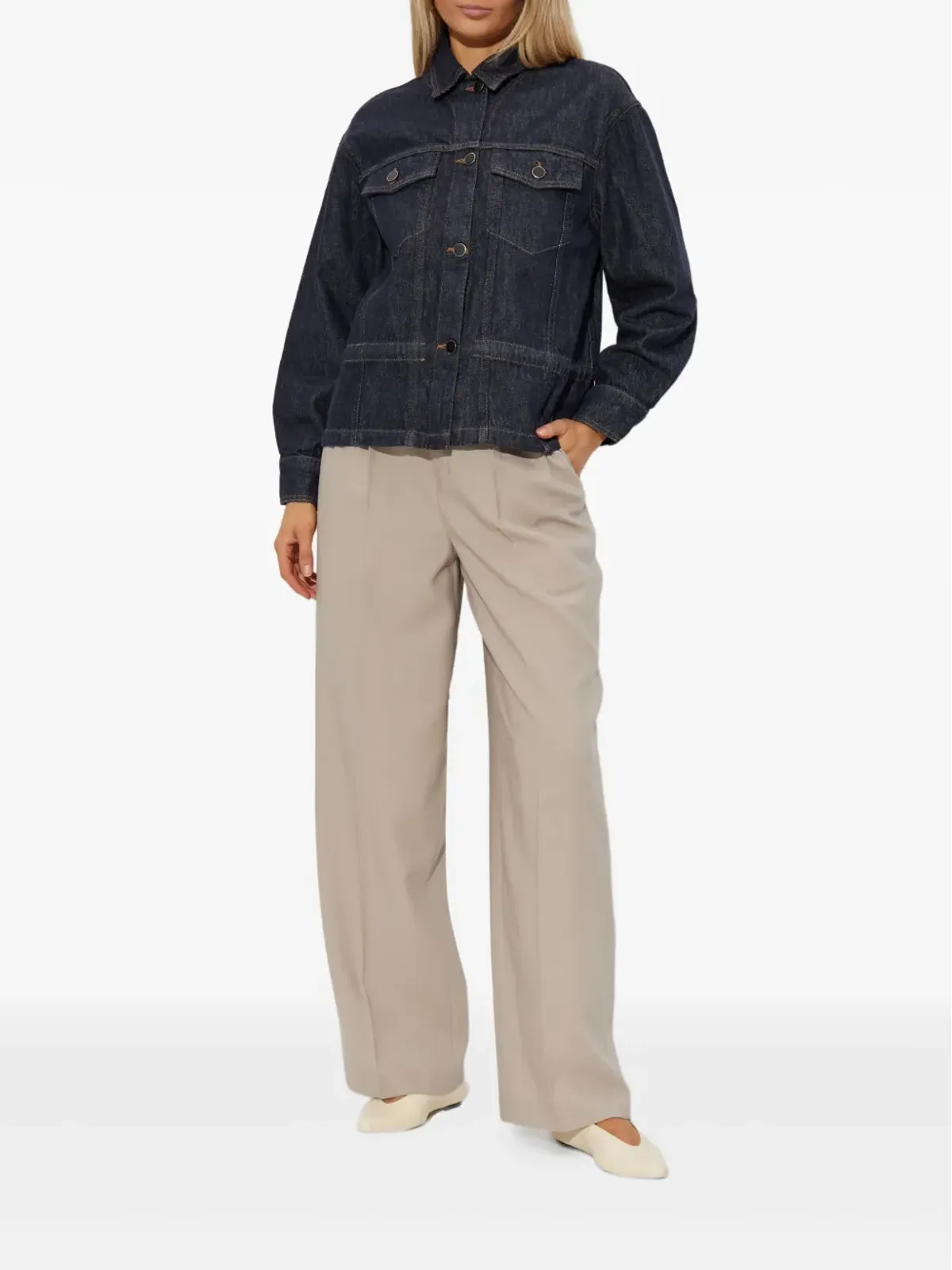 AllSaints Denby デニムジャケット - 画像2