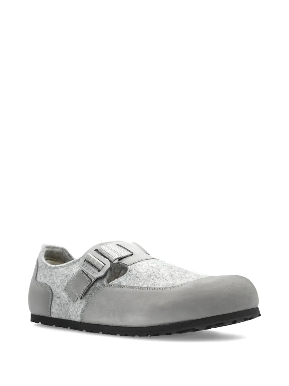 Birkenstock London Nova バックルストラップ フェルト ローファー - 画像2